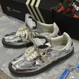 Adidas Samba x Wales Bonner Silver Metallic